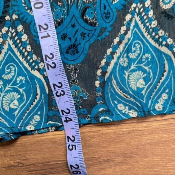 Oscar‎ De LA Renta Blouse Women Size 12 - Picture 6 of 7